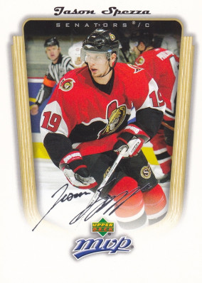 Hockey card Jason Spezza