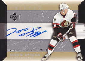 Hockey card Jason Spezza