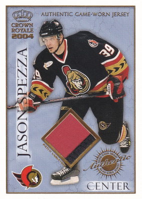 Hockey card Jason Spezza