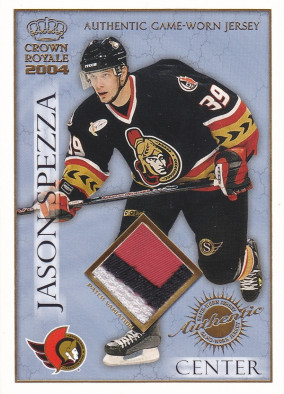 Hockey card Jason Spezza