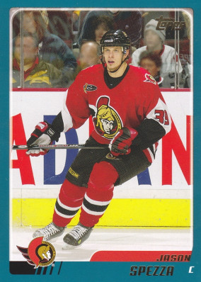 Hockey card Jason Spezza