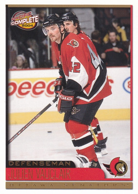 Hockey card Julien Vauclair