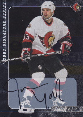 Hockey card Jason York