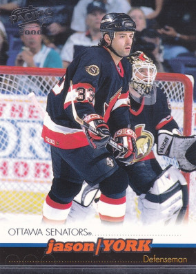 Hockey card Jason York