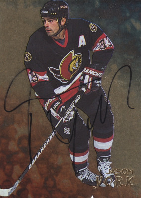 Hockey card Jason York
