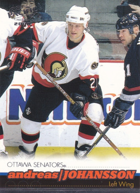 Hockey card Andreas Johansson