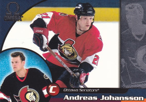 Hockey card Andreas Johansson