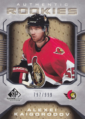 Hockey card Alexei Kaigorodov