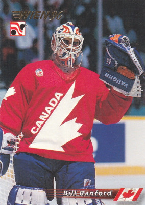 Hockey card Bill Ranford