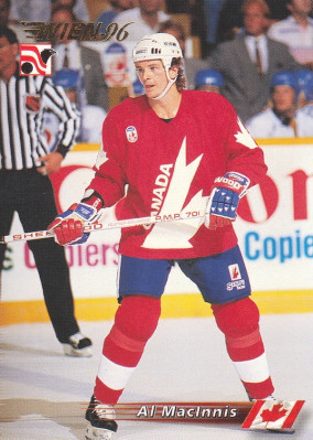 Hockey card Al Maclnnis