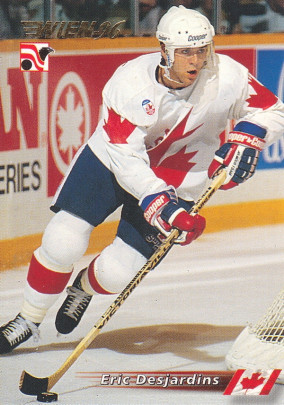 Hockey card Eric Desjardins