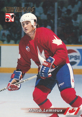 Hockey card Mario Lemieux