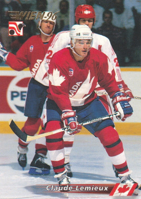 Hockey card Claude Lemieux