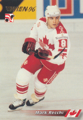 Hockey card Mark Recchi
