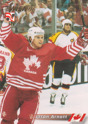 Hockey card Jason Arnott