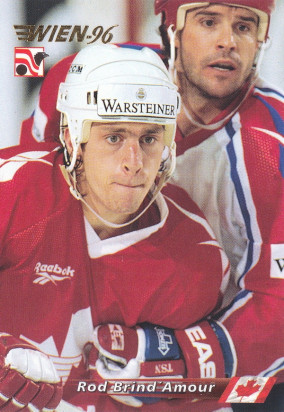Hockey card Rob Brind´Amour