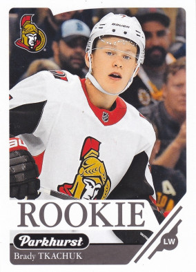Hockey card Brady Tkachuk
