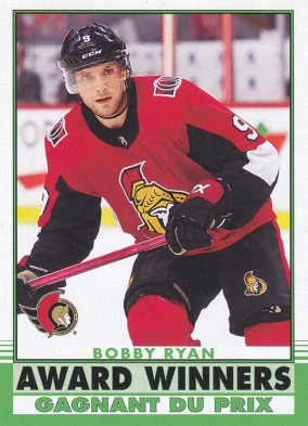Hockey card Bobby Ryan