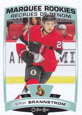 Hockey card Erik Brannstrom
