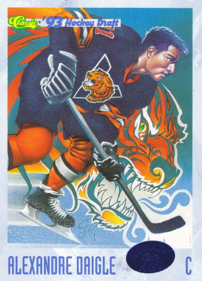 Hockey card Alexandre Daigle