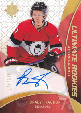 Hockey card Brady Tkachuk