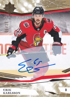 Hockey card Erik Karlsson