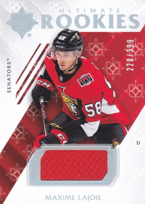 Hockey card Max Lajoie