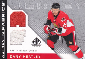 Hockey card Dany Heatley