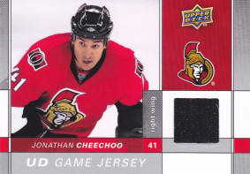 Hockey card Jonathan Cheechoo