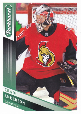 Hockey card Craig Anderson
