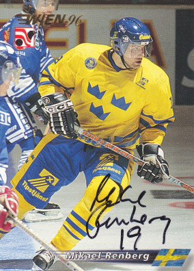 Hockey card Mikael Renberg
