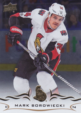 Hockey card Mark Borowiecki