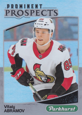 Hockey card Vitaly Abramov PP 9