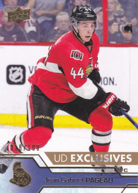 Hockey card Jean-Gabriel Pageau