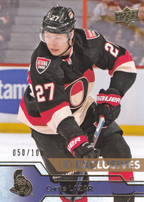Hockey card Curtis Lazar