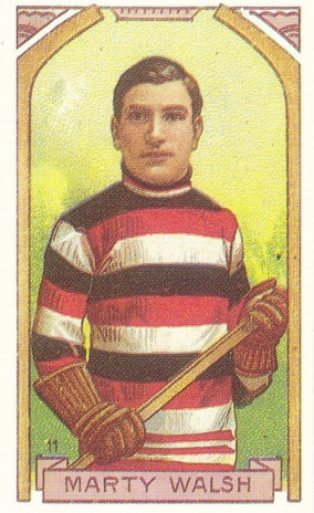 Hockey card Marty Walsh