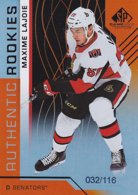 Hockey card Max Lajoie