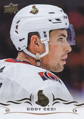Hockey card Cody Ceci