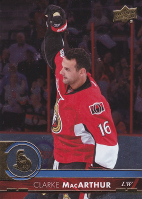 Hockey card Clarke MacARTHUR