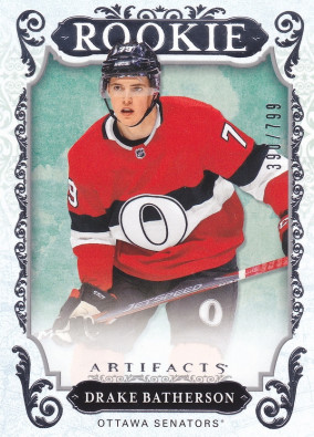 Hockey card Drake Batherson 