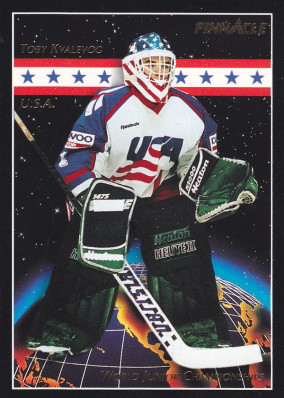 Hockey card Toby Kvalevog
