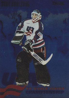 Hockey card Toby Kvalevog