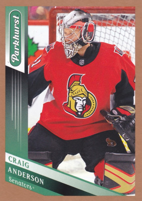 Hockey card Craig Anderson