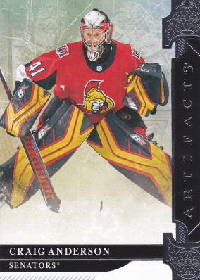 Hockey card Craig Anderson