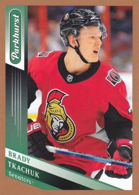 Hockey card Brady Tkachuk
