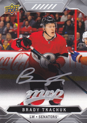 Hockey card Brady Tkachuk