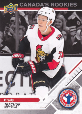 Hockey card Brady Tkachuk