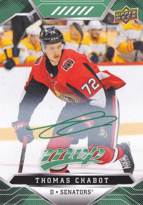 Hockey card Thomas Chabot