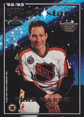 Hockey card Brad Marsh