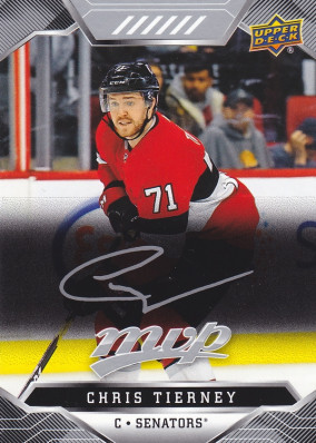 Hockey card Chris Tierney